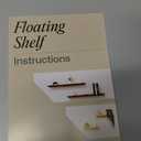Natural Pine Floating Shelves - Bathroom & Bedroom/Living Room - Set of 2 (30x6.7x1.2 inch)