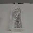 Lord Eagle Hand Mixer Electric Handheld 400W, 5-Speed Lightweight Kitchen Mixer with Storage Case, 5 Stainless Steel Attachments for Baking Cake Egg Cream Food Beater, Turbo+Eject Button (General, Black)