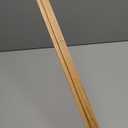 A&A Surfaces Beach Buff 0.37 in. Thick x 1.24 in. Wide x 78 in. Length Luxury T-Molding Trim VTWBALBUF-T