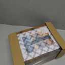 SESEAT 8x10 Picture Frame Brown Set of 6, Display Pictures 5x7 With mat or 8x10 Without Mat