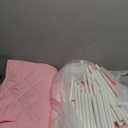 RONGFA Large Kids Tent Playhouse Basic Mat with Star Lights, Flags and Tote Bags, Play Tent Indoor & Outdoor, Washable Teepee Tent for Boys & Girls, Kids Play House for ToddlerPink