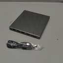 External CD/D1VD Drive for Laptop, DVD Player for Laptop, 8 in 1 USB 3.0 Ultra-Slim Portable (gunmetalgrey)