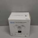 Blink Wired Floodlight Camera - Smart security camera, 2600 lumens, HD live view, enhanced motion detection, built-in siren, Works with Alexa  1 camera (White)