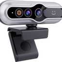 2K HD Webcam with Infrared Windows Hello Facial Recognition, Computer Camera, Privacy Cover, Noise Canceling Microphones, Laptop Webcam For Video Conferencing, Live, Streaming, Online Learning