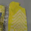 HCS XL Non-Slip Hospital Socks with Grips for Women & Men (6 Pairs) - 360 All-Around Tread Non-Slip Sock for Elderly/Seniors - Hospital Grip Socks, Fall Risk Patient Slippers (Yellow, XL)