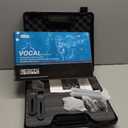 Pyle Portable UHF Band Receiver System, 4 Channel Wireless Microphone System Independent Channel Controls, RF Signal LCD Indicator, Digital Audio Microphone Set with 4 Handheld Microphones