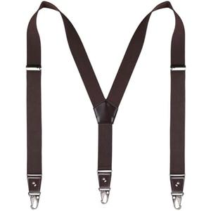 Pack of 3 JRHEJTFZ Suspenders for Men with Snap Hooks Heavy Duty Adjustable 1.4 inches Wide