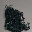 HISHINY LED Christmas Net Lights Outdoor, 5ftx5ft 100LED Green Wire, Connectable Bush Mesh Net Lights String for Halloween Christmas Party,Shrub,Yard,TreeRed&Green