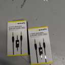 2 x Acoustix™ Auxiliary Audio Cable - Black