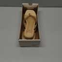 Sweet Life Women Square Open Toe Flats Sandals Slip On Backless Flip Flops Dressy Beach Daily Slides Shoes Size 6