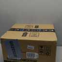 Modern Decoration Wall Sconce Mid Century with White Milk Glass Vintage Industrial Wood Wall Light Hardwired Smoke Grey Amber Farmhouse Reading Wall Lamp for Bedroom Living Room Bedside (Amber-plug Switch)