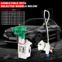Electric Fuel Pump Module Assembly Compatible with Mini Cooper 2007 2008 2009 2010 2011 2012 2013 2014 2015 L4 1.6L,Replaces#16112755082 16112755083 Left & Right