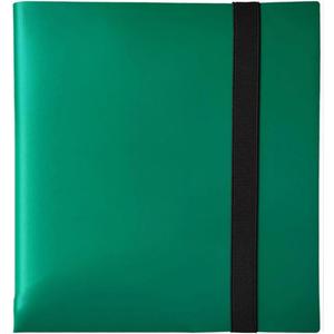 Card Folder Ablum for Trading Cards Collection for Sports Cards, Baseball Cards, Game Cards,Gift for Card Collector(Green 12 slots /480 card book)