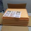 SNSLXH 5 Pack Stackable Closet Organizer Box, Multifunctional & Foldable Closet Storage Basket for Bathroom Kitchen Laundry Room Wardrobe Storage, Space-Saving Clothes Storage Drawer Organizer, Yellow