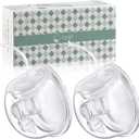 TOVVILD Breast Pump Accessories 8oz Milk Collection Cup, Compatible with Spectra S1/S2/S9, Not Original Spectra Part, Replacement 24mm Flange Milk Collector Cup Tubing Parts, 2 Pack