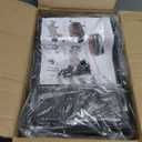 AUPSEN Wood Desk Organizers and Accessories, 2-Tier Computer Monitor Stand Riser with Drawer, Pen Storage & Phone Holder, Office Desk Accessories, Workspace Desktop Organization for Office SuppliesBrown