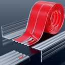 Edge Corner Protector Baby Proofing, Self-Adhesive Soft Strip Sharp Edge Protective Bumper Guards for Child Safety, Cabinet Door Desk Glass Table Bed Window Wall, 1.18INx5FT, Transparency