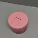 Pawtong 12oz Insulated Vacuum Food Jar with Buckle Lid Wide Mouth Soup Thermo for Hot Food Kids Leakproof Stainless Steel Lunch Container (Gradient Pink, 12OZ)