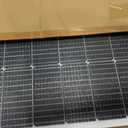 100W 12V Flexible Solar Panel 9BB Monocrystalline Cell 12 Volt Semi-Flexible for Marine RV Trailer Boat Cabin Van Car Uneven Surfaces 12V Battery Charge