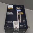 Philips Norelco Shaver i9000 Prestige Ultra, Wet & Dry Electric Shaver, Dark Slate, SenseIQ Pro Technology, Triple Lift & Cut System, 360 Rotating NanoTech Precision Blades, Quick Clean Pod, XP9402/86