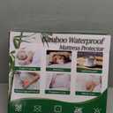 2 Pack Full Size 100% Waterproof Mattress Protector, Premium Viscose Made from Bamboo 3D Air Fabric Mattress Pad Cover Ultra Soft Breathable, Noiseless Washable, 8"-21" Deep Pocket 