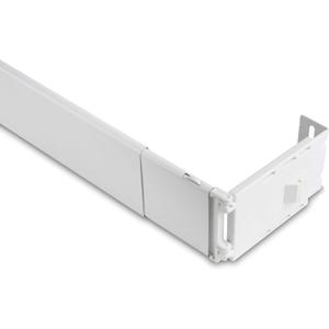 Wide Pocket Curtain Rod 48-84 inch (48-84 inch)