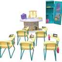 Gloria Dollhouse Furniture - Classroom Play Set