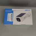 ANRAN 2K Solar Security Cameras Wireless Outdoor, 2.4Ghz WiFi Surveillance Outdoor Camera for Home Security with Embedded Solar Panel, Color Night Vision, 2-Way Talk, IP67 Waterproof, Work with Alexa