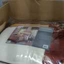 Madison Park Essentials Brystol 24 Piece Room in a Bag Faux Silk Comforter Jacquard Paisley Design Matching Curtains Down Alternative Hypoallergenic All Season Bedding-Set, King (104 in x 92 in), Red