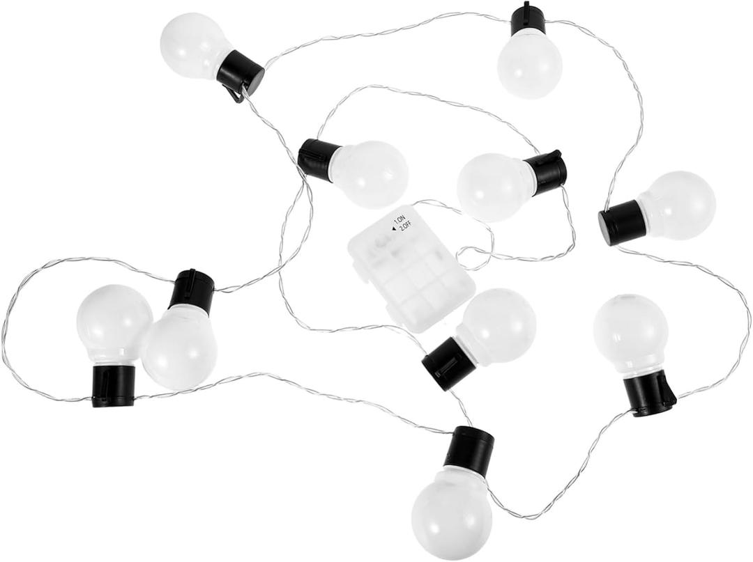2.5m Outdoor Led Globe String Lights Patio Decor for Backyard Porch and Balcony Solar Star String Lights for Parties and Camping