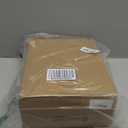 2 Set Show Bill Binder with Sleeves for Broadway and Theatre 3 Ring 9.5 x 9.5Theater Program Holder with 40 Sheet Protectors PU Leather Playbill Binders Playbill Holder(Yellow)