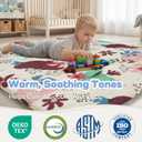 1.6" Thick Baby Play Mat, 71x59 Removable & Machine Washable Cover