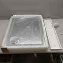 22.8x17.7in LED Vanity Mirror with 10X Magnifier, Tabletop & Wall Mounted