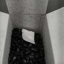 40 lbs Black River Rocks for Landscaping,1-2 Inch Decorative Black Stones Pebbles for Plants, Vase Fillers, Fish Tank and Garden Rocks