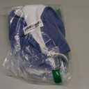 Cromi One Piece Bathing Suit for Women Tummy Control Swimsuit Scoop Neck Square Back Monokini (Medium, 1_navy)