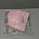 TDCQZY Women's Sports Bras Ruffled Y Back Padded Racerback Supportive Workout Yoga Bra (Pink, XL)