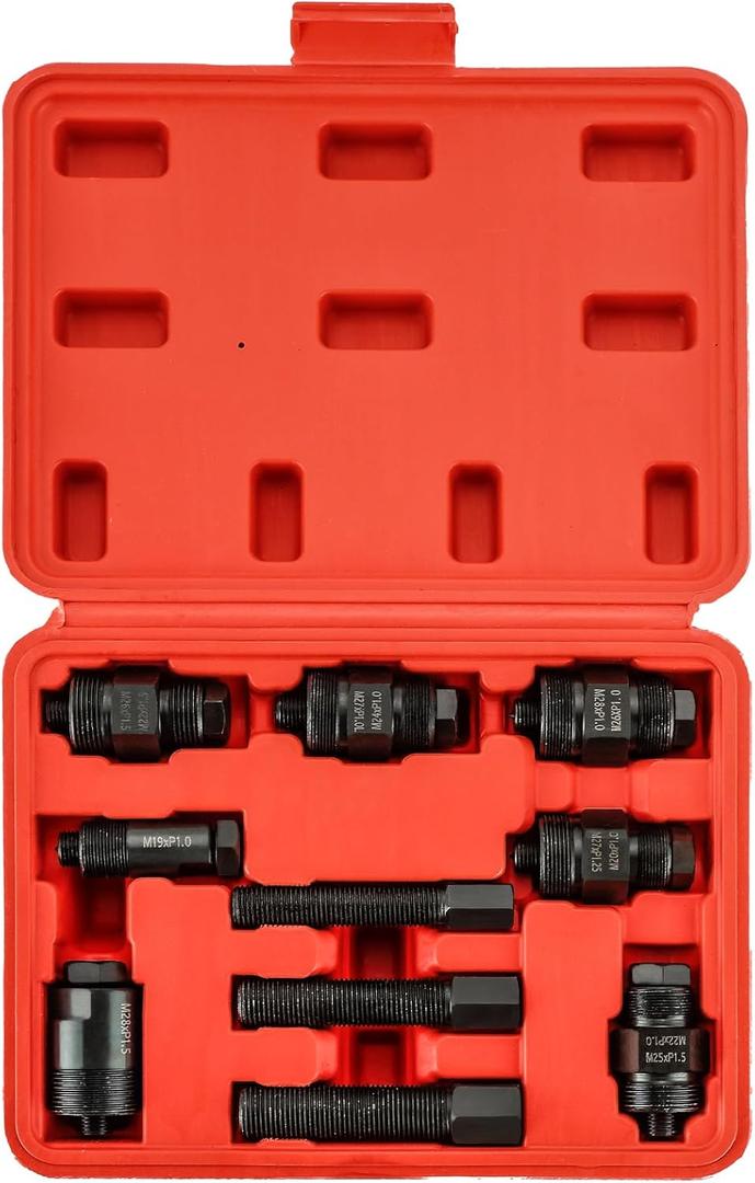 Motorcycle Flywheel Puller Set | 10PCS Universal ATV Motorcycle Repair Tool for Motorcycle Bikes, Honda, Suzuki, Bosch, Kawasaki, Ducati, Yamaha Flywheel