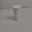 DH MERMAID SCALE TUMBLER WHITE 24OZ