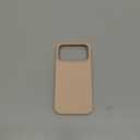 Cordking for iPhone 17 Pro Case, Silicone Ultra Slim Shockproof Protective Phone Case with [Soft Anti-Scratch Microfiber Lining], 6.3 inch, Pinksand