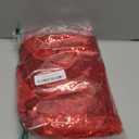 ShiDianYi Sequin Tablecloth Rectangle 50x72-Inch Red Table Cloths for Parties Rectangular Tablecloth Overlay Glitter Red Sequin Fabric Table Linens Birthday/Baby Shower