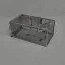 SZHLUX Rat Trap,Mouse Traps Work for Indoor and Outdoor,Small Rodent Animal-Mice Voles Hamsters Cage,Catch and Release(Medium), Silver (SZ-SL3616D)