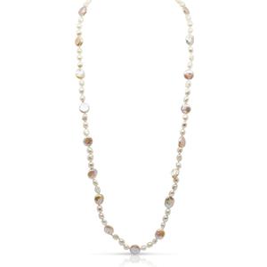 Genuine Freshwater Cultured Pearl Endless Necklace  Elegant 72", 60", 42" or 38" Strand in White, Black, Pink, or Lavender