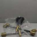 Modern Sputnik Chandelier Ceiling Light 6 Lights, Creative Semi Flush Mount Ceiling Light for Bedroom, Living Room, Kitchen, Dining Room