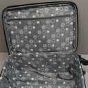 Rockland Fashion Softside Upright Luggage Set, Expandable, Black, 2-Piece (14/19)