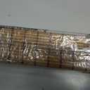 LazBlinds No Drill Bamboo Roman Shades, 38" W x 64" H, Malay Umber