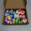 24 Pcs Valentines Day Gift Cards with Octopus Slow Squishy Toys Soft Stress Relief Squeeze Toys for Kids Boys Girls Valentines Party Favors Gifts Classroom School Exchange Prize