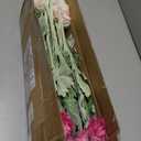 Artificial Flowers Silk Peony Pink Flowers Combo Rose Red Silk Flowers Bouquet 20Pcs 60Heads Fake Peonies for Faux Floral Arrangements Home Table Kitchen Wedding Party Farmhouse Decor
