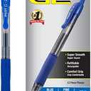 Pilot G2 Premium Gel Roller Pens, Fine Point 0.7 mm, Blue Ink Pens Fine Point, Pack of 10 - Ideal for School, Journaling, and Office Writing