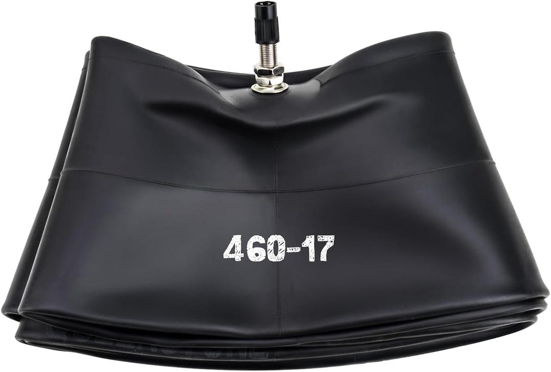460-17 Inner Tube 130/80-17 Motorcycle Heavy Duty Tire Inner Tube for 130/70-17 140/70-17 140/80-17 KLR250 KL250 XL350R XT250, with TR4 Straight Valve Stem