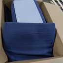 Yoga Chairs for Adults, Ergonomic Chaise Lounge Chair Indoor with Side Pocket, Lumbar Pillow, Ottoman, Yoga Chair Perfect for Stretching, Relaxation, Exercise, Used in Bedroom, Living Room (Blue)